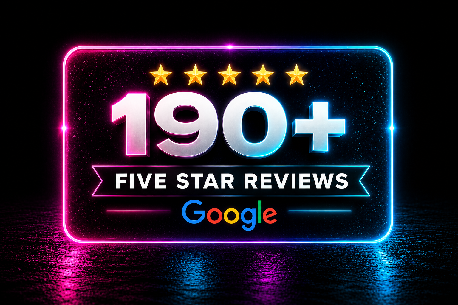 Five star customer reviews