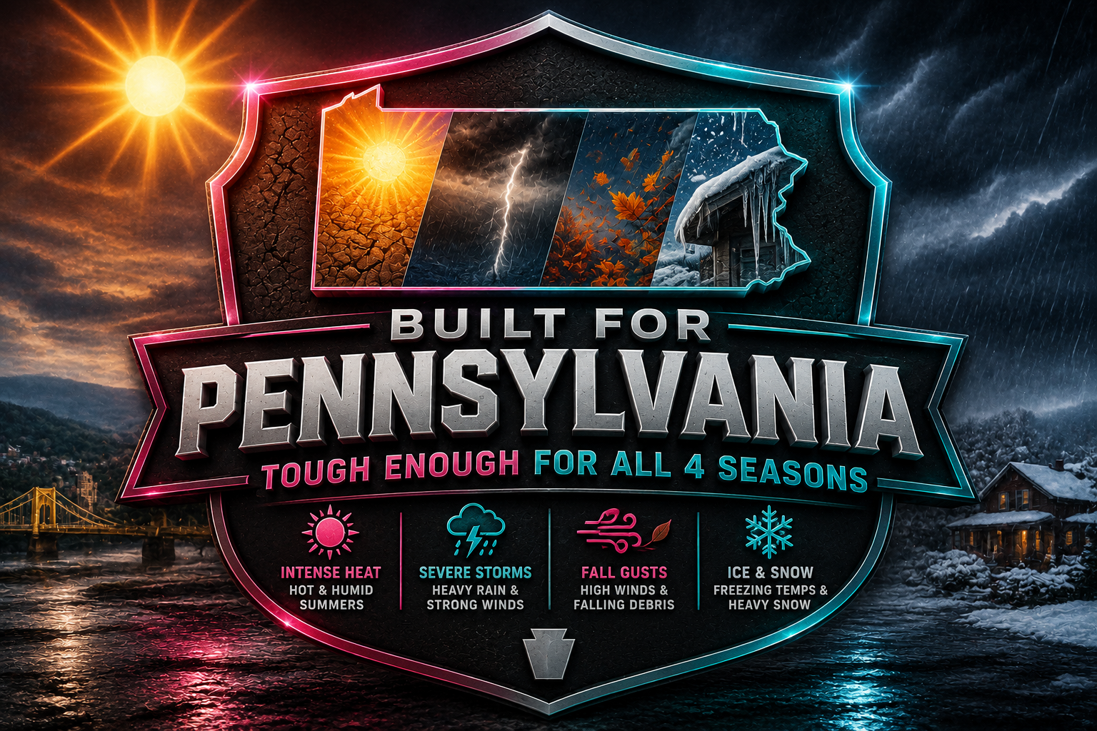 Built for Pennsylvania weather
